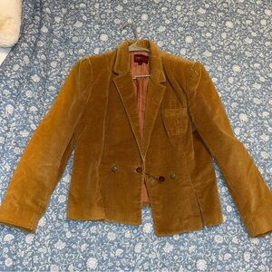 Vintage Brown Corduroy Blazer